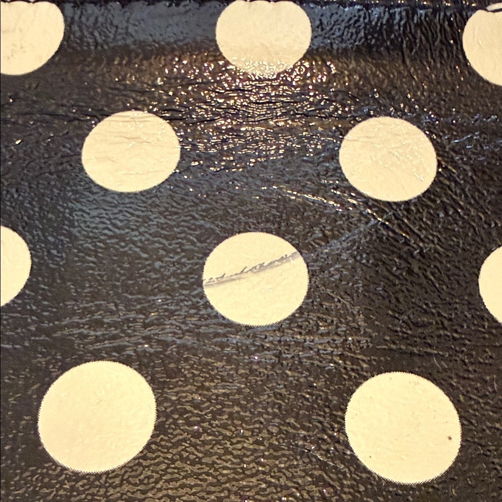 Kate Spade Black and White Polka Dot Wristlet - Picture 6 of 8